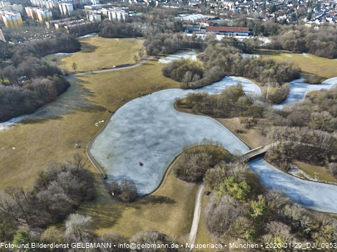 10.02.2026 - Ostpark mit zugefrohrenem See