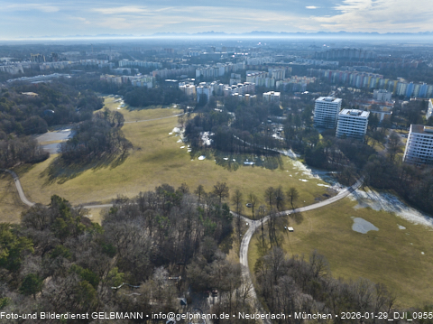 10.02.2026 - Ostpark mit zugefrohrenem See