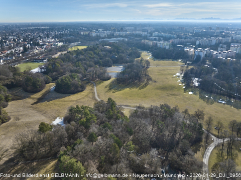 10.02.2026 - Ostpark mit zugefrohrenem See