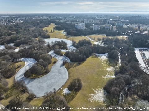 10.02.2026 - Ostpark mit zugefrohrenem See