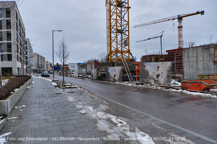 21.02.2026 - DEMOS-Baustelle und BayernHeim-Baustelle im Alexisquartier