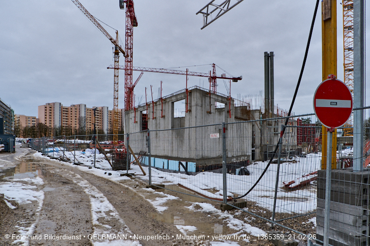21.02.2026 - DEMOS-Baustelle und BayernHeim-Baustelle im Alexisquartier