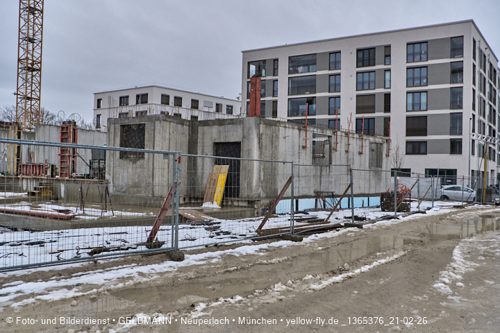 21.02.2026 - DEMOS-Baustelle und BayernHeim-Baustelle im Alexisquartier