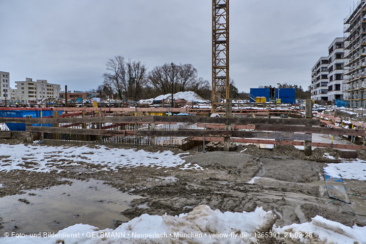 21.02.2026 - DEMOS-Baustelle und BayernHeim-Baustelle im Alexisquartier