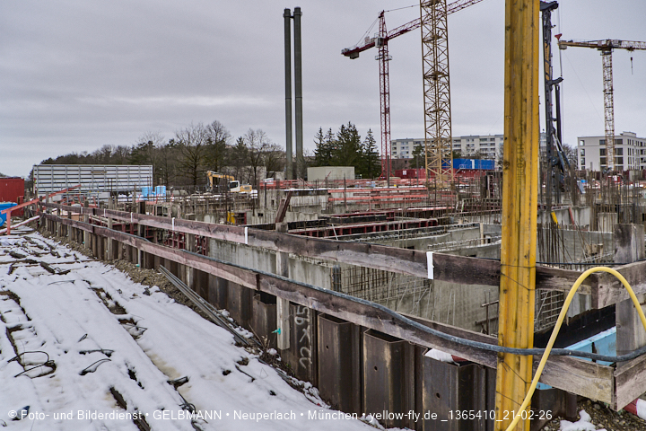 21.02.2026 - DEMOS-Baustelle und BayernHeim-Baustelle im Alexisquartier