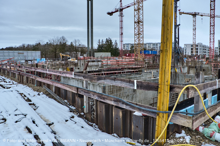 21.02.2026 - DEMOS-Baustelle und BayernHeim-Baustelle im Alexisquartier