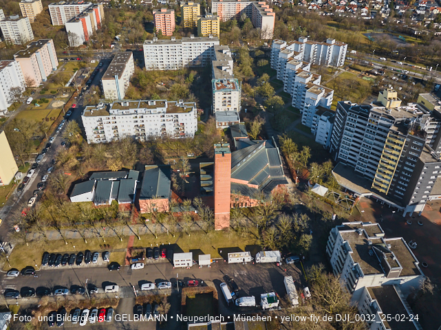 25.02.2026 - das Marx-Zentrum und Karl-Marx-Ring 52-62 mit Kindergarten St. Monika