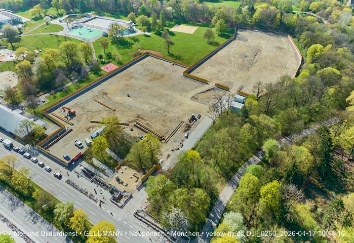 17.04.2026 - Baustelle Geothermie-Baustelle in Berg am Laim