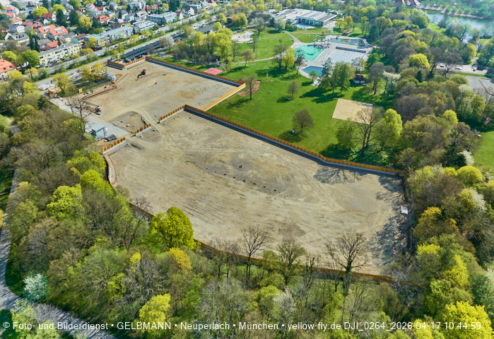 17.04.2026 - Baustelle Geothermie-Baustelle in Berg am Laim