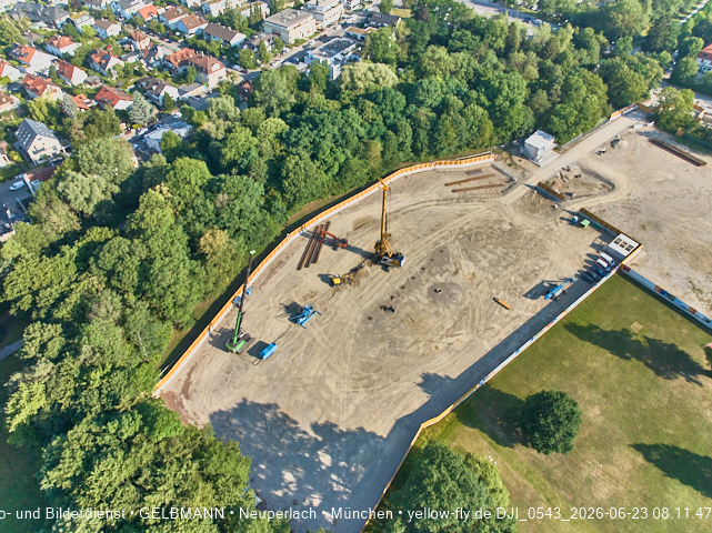 23.06.2026 - Geothermiebaustelle und Ostpark in Berg am Laim