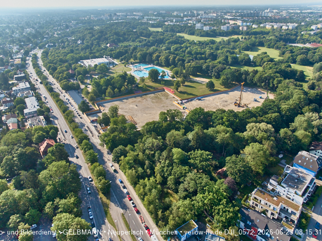 23.06.2026 - Geothermiebaustelle und Ostpark in Berg am Laim