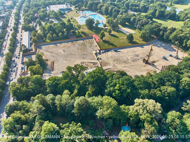 23.06.2026 - Geothermiebaustelle und Ostpark in Berg am Laim