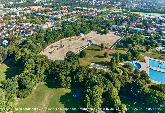 23.06.2026 - Geothermiebaustelle und Ostpark in Berg am Laim