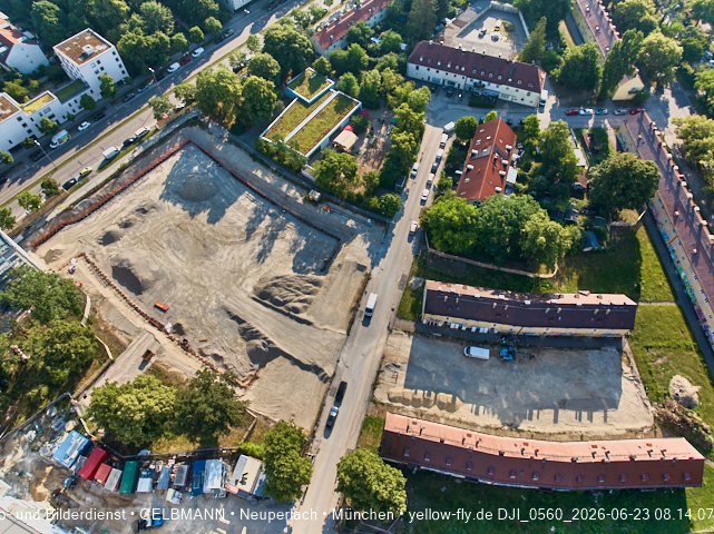 23.06.2026 - Großbaustelle Maikäfersiedlung in Berg am Laim