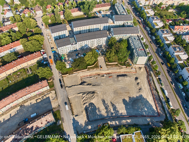 23.06.2026 - Großbaustelle Maikäfersiedlung in Berg am Laim