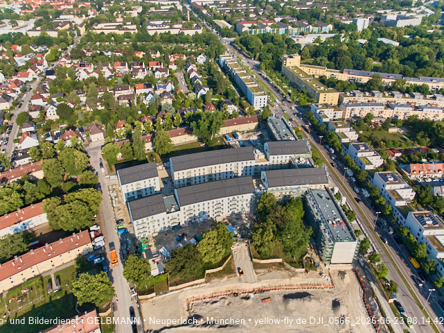 23.06.2026 - Großbaustelle Maikäfersiedlung in Berg am Laim