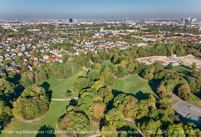 30.09.2026 - Geothermiebaustelle und Herbst im Ostpark