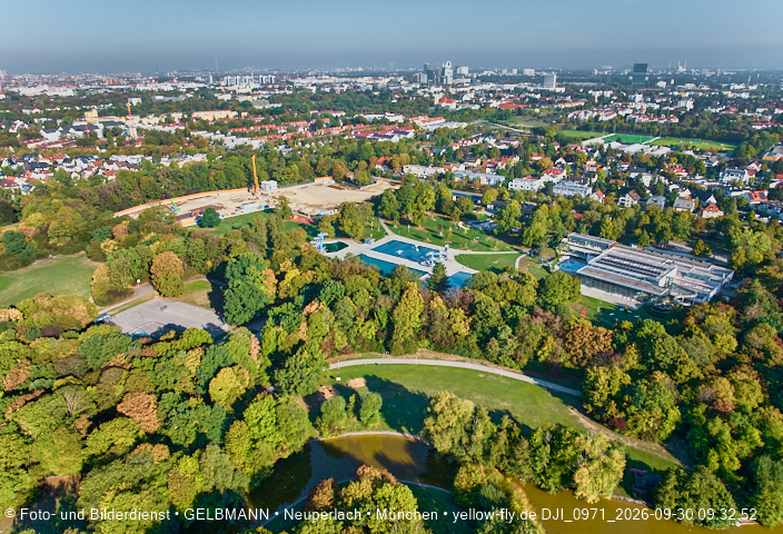 30.09.2026 - Geothermiebaustelle und Herbst im Ostpark