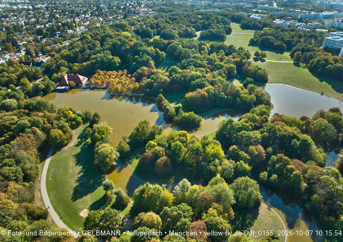 07.10.2026 - Geothermie-Baustelle und Ostpark mit See in Berg-am-Laim